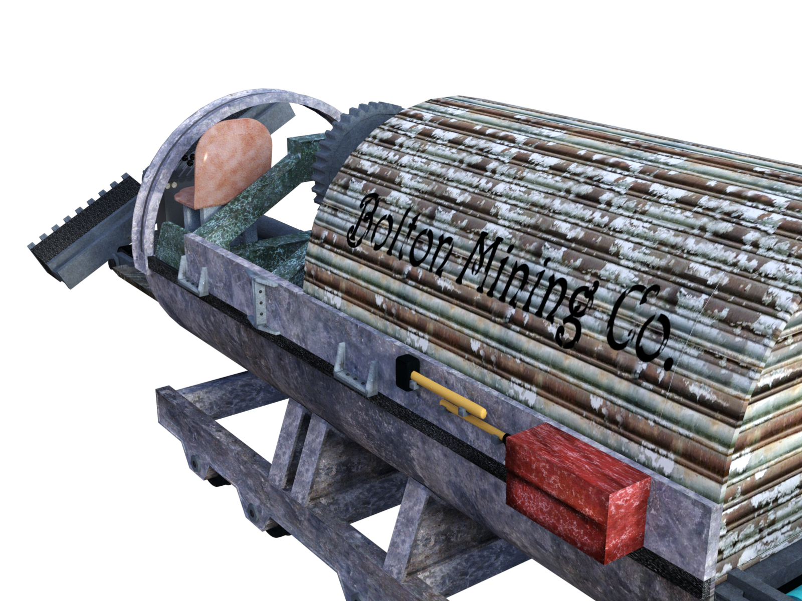Steampunk Boring Machine by N/A