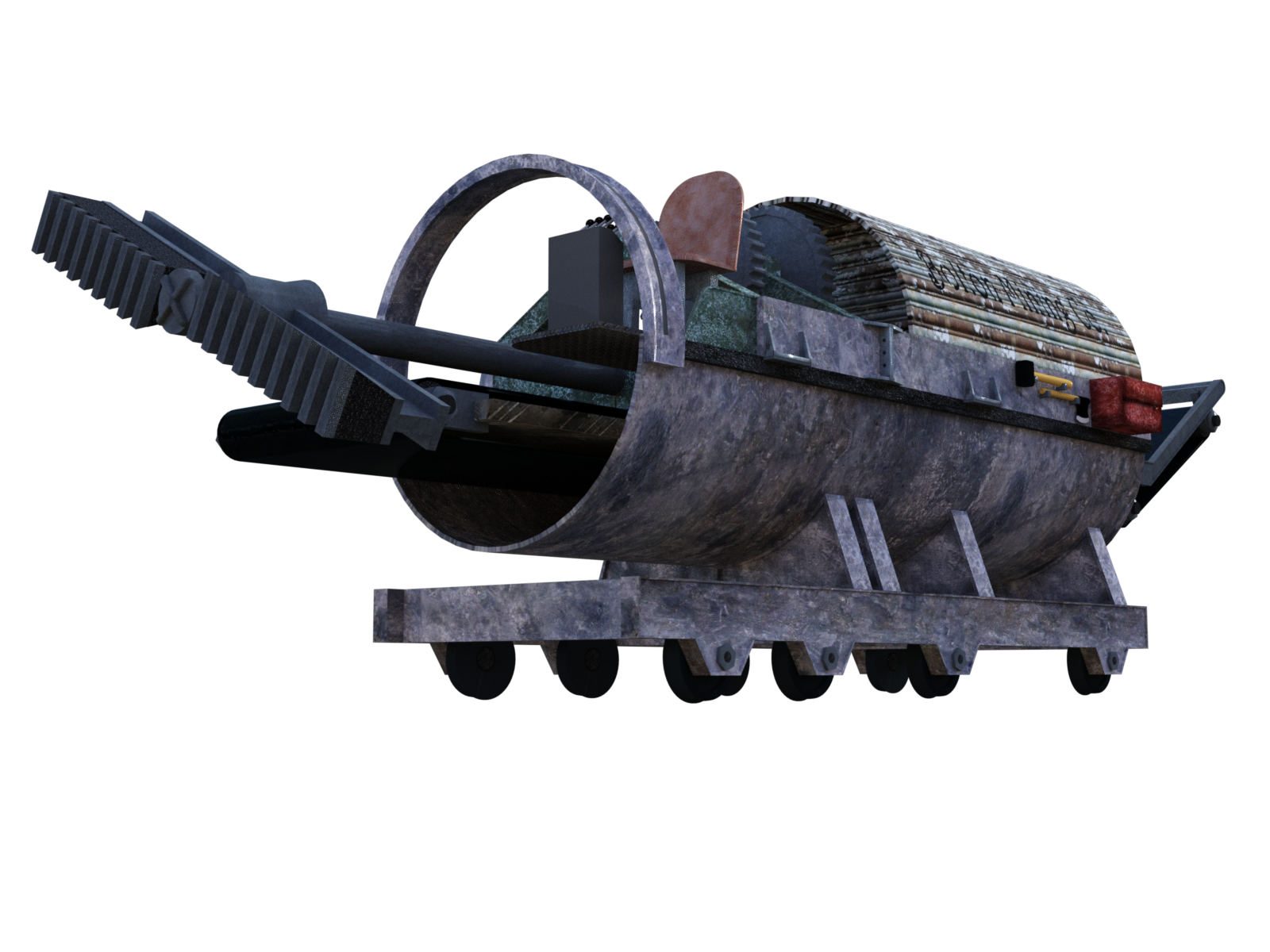 Steampunk Boring Machine by N/A