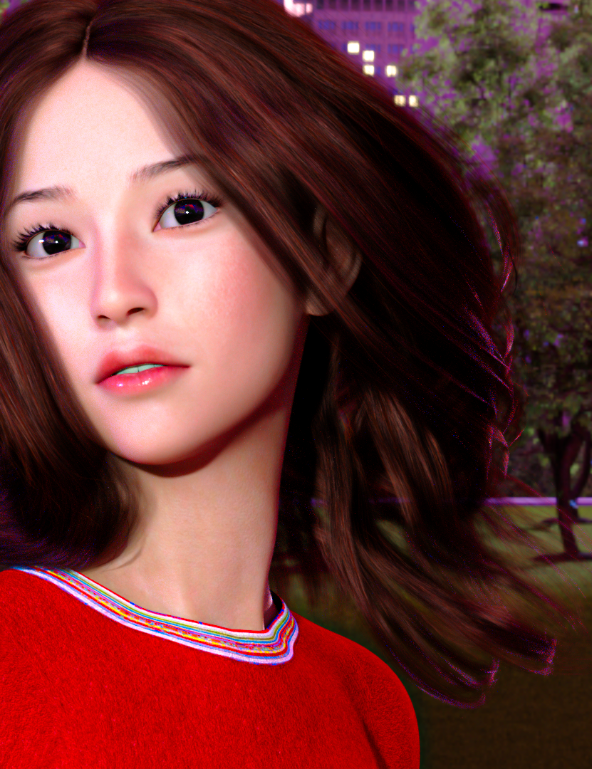 FDF Hei Ran for Genesis 8 Female by N/A