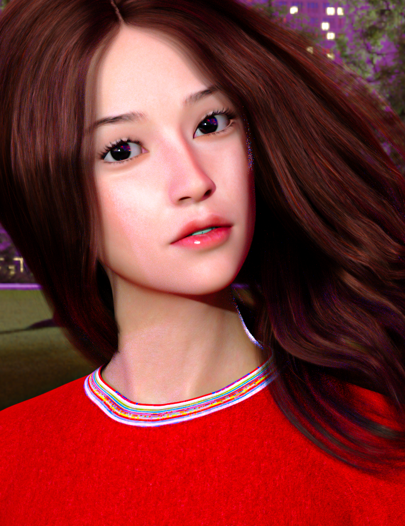 FDF Hei Ran for Genesis 8 Female by N/A