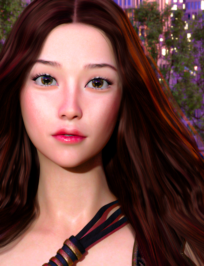 FDF Hei Ran for Genesis 8 Female by N/A
