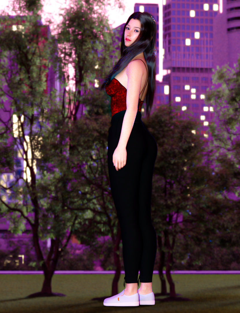 FDF Hei Ran for Genesis 8 Female by N/A