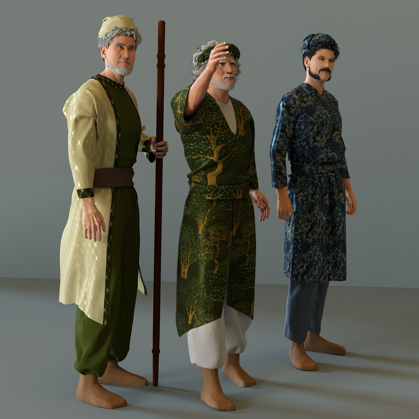 The Three Wise Men (Magi) by N/A