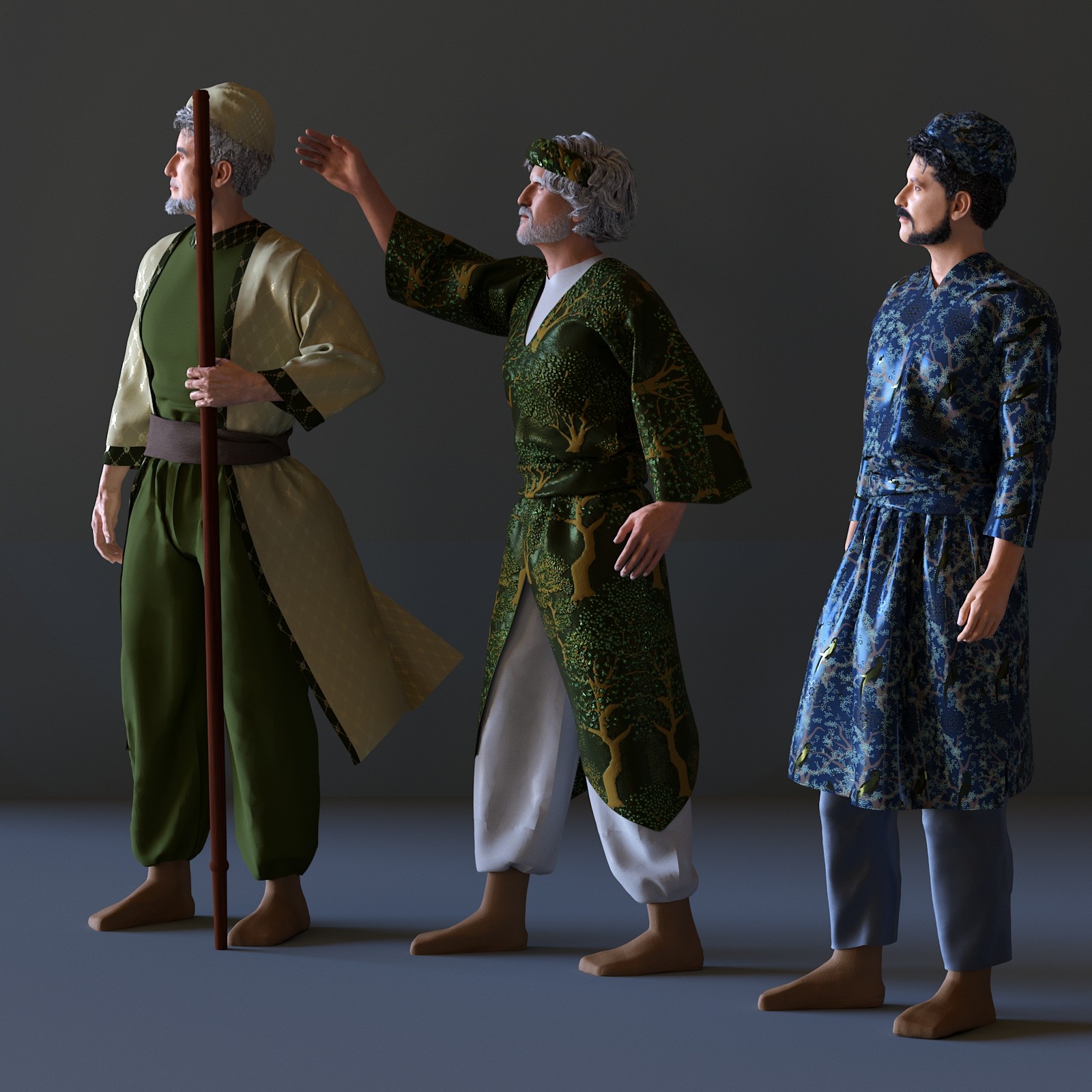 The Three Wise Men (Magi) by N/A