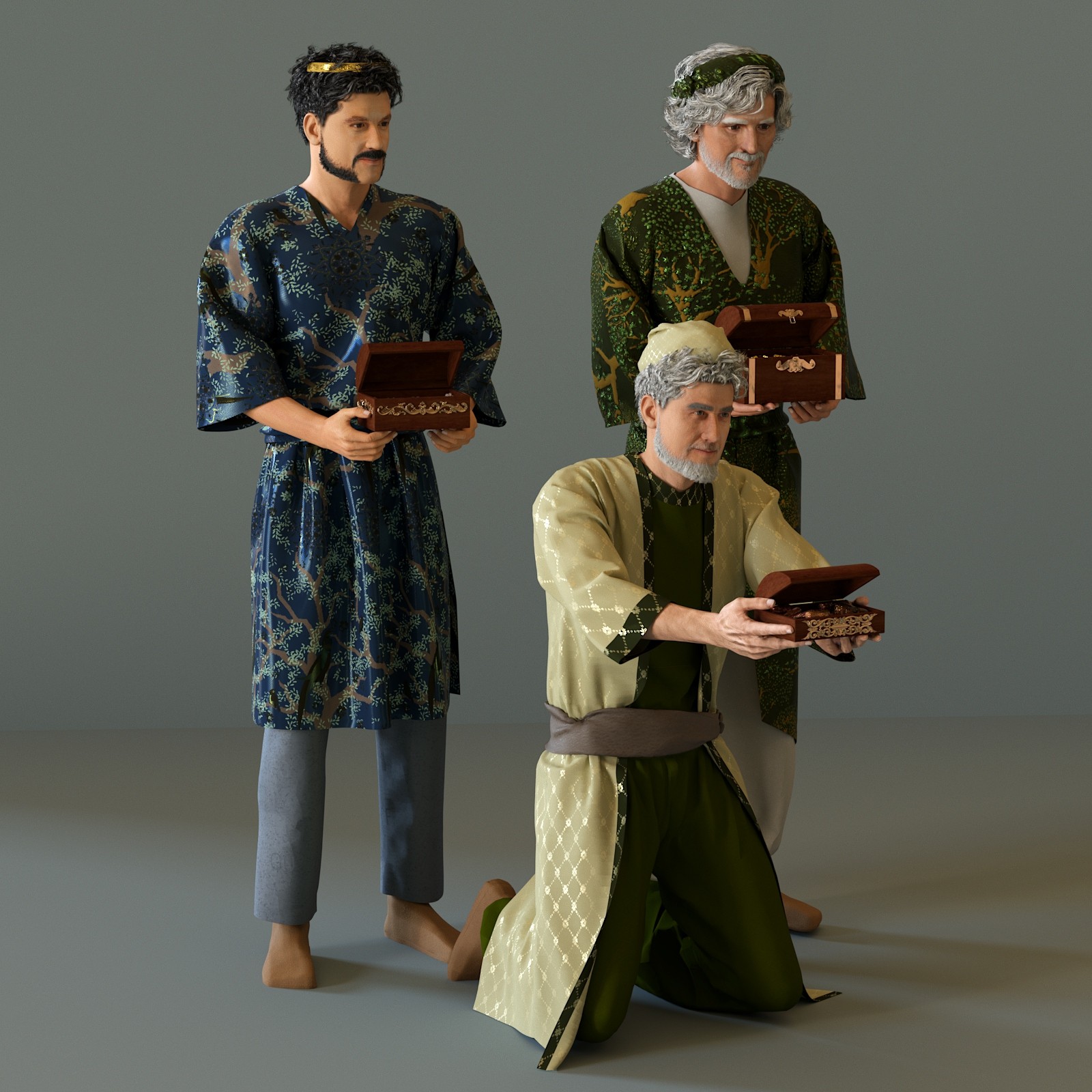 The Three Wise Men (Magi) by N/A