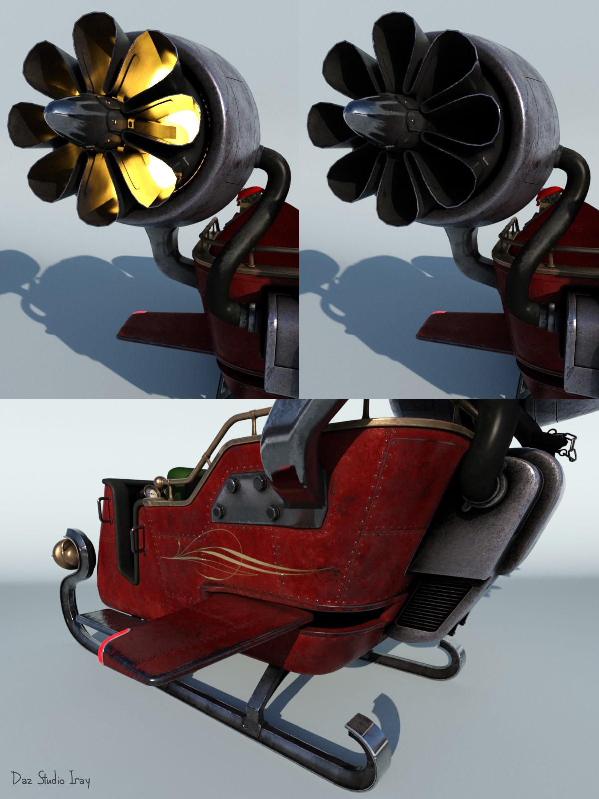 Santa's Rocket Sleigh by N/A