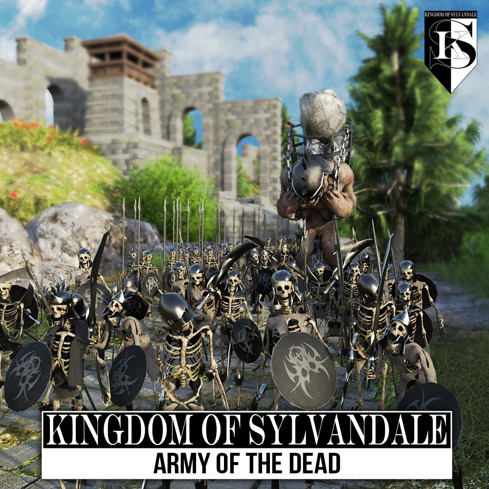 Kingdom Of Sylvandale Army Of The Dead for Daz Studio by N/A
