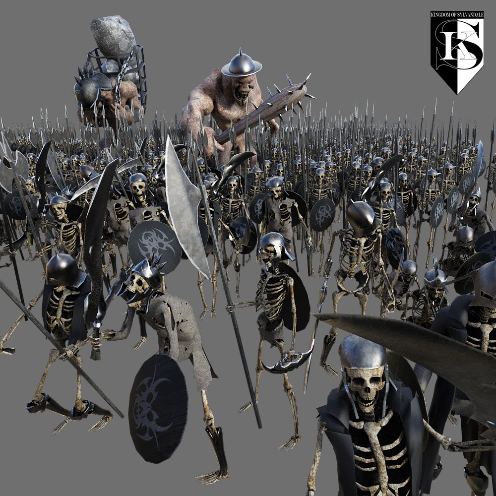 Kingdom Of Sylvandale Army Of The Dead for Daz Studio by N/A