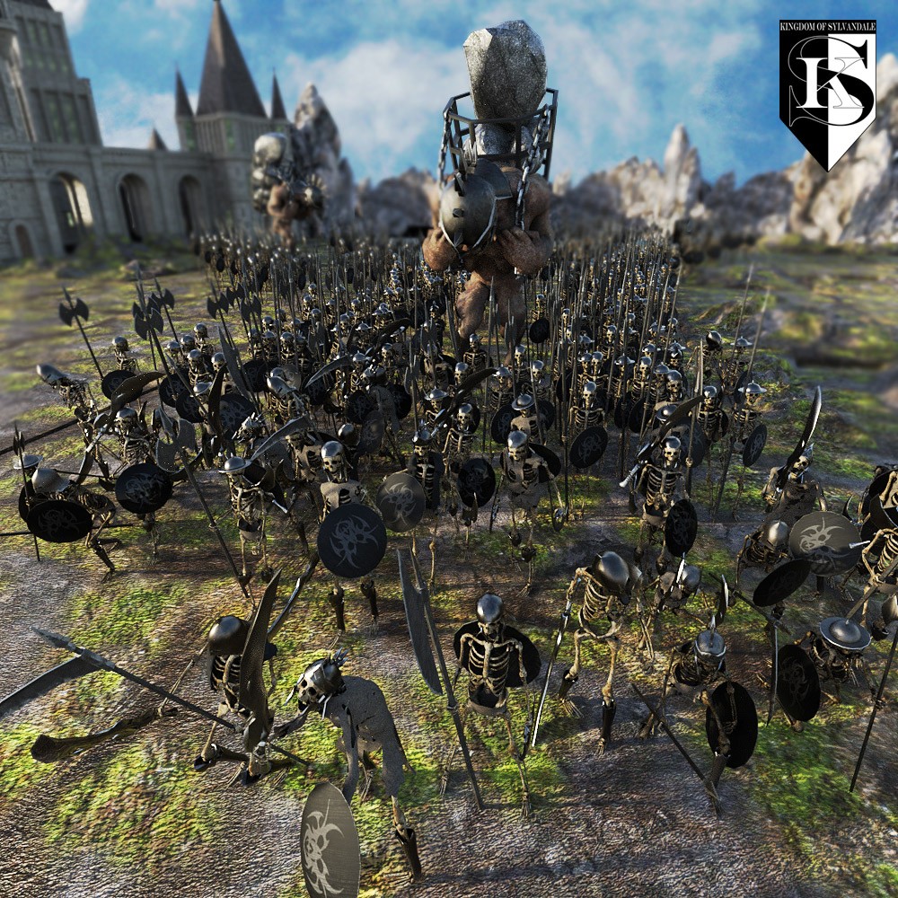 Kingdom Of Sylvandale Army Of The Dead for Daz Studio by N/A