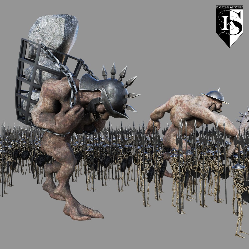 Kingdom Of Sylvandale Army Of The Dead for Daz Studio by N/A