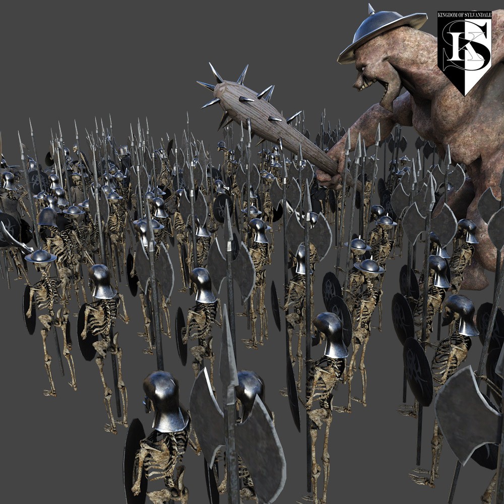 Kingdom Of Sylvandale Army Of The Dead for Daz Studio by N/A
