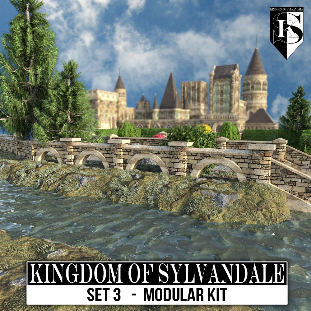 Kingdom Of Sylvandale SET3 for Daz Studio by N/A