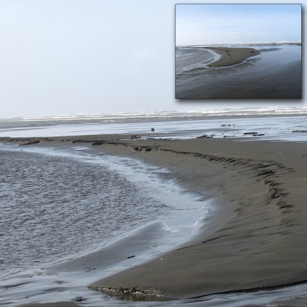 Beach River by N/A