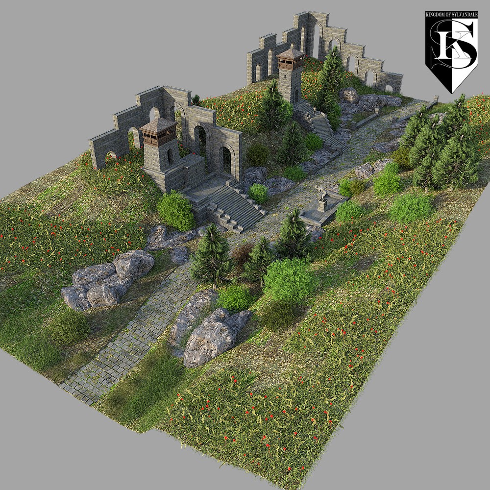 Kingdom Of Sylvandale SET4 for Daz Studio by N/A