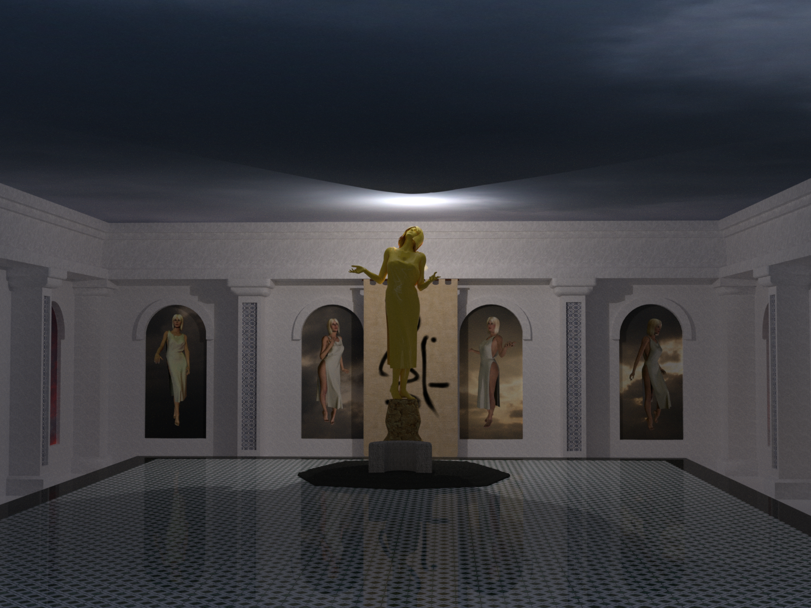 The Goddess Temple by N/A
