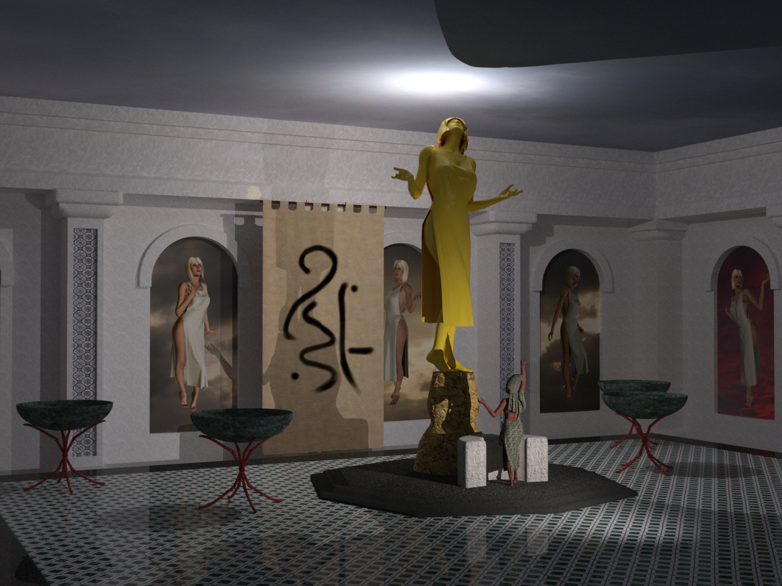 The Goddess Temple by N/A