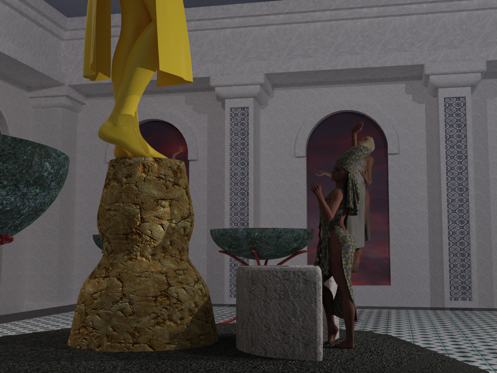 The Goddess Temple by N/A