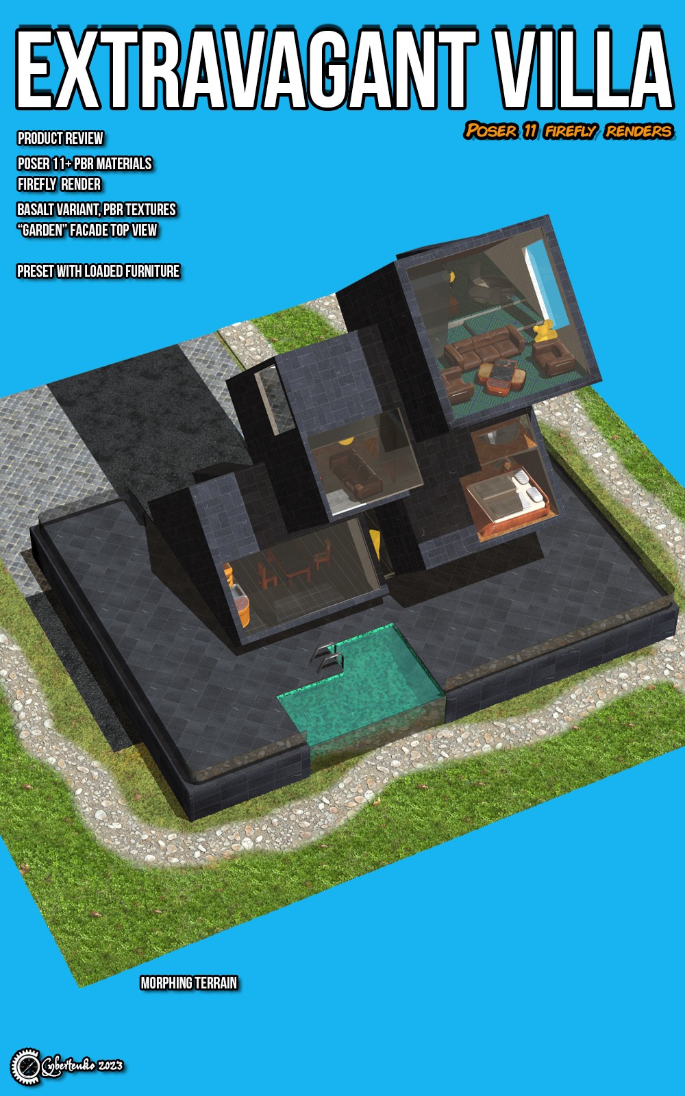 Extravagant Villa for Poser by N/A