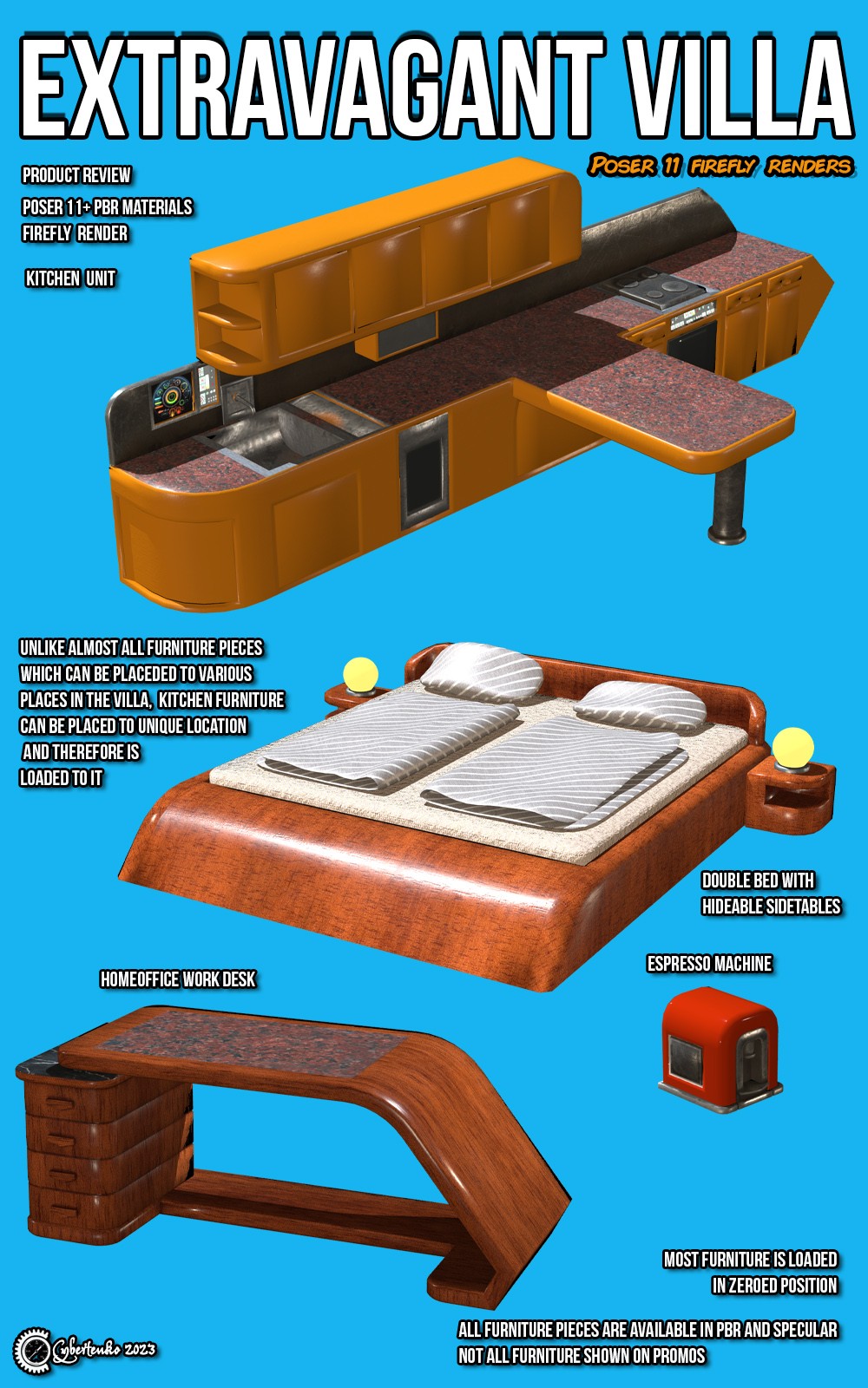 Extravagant Villa for Poser by N/A