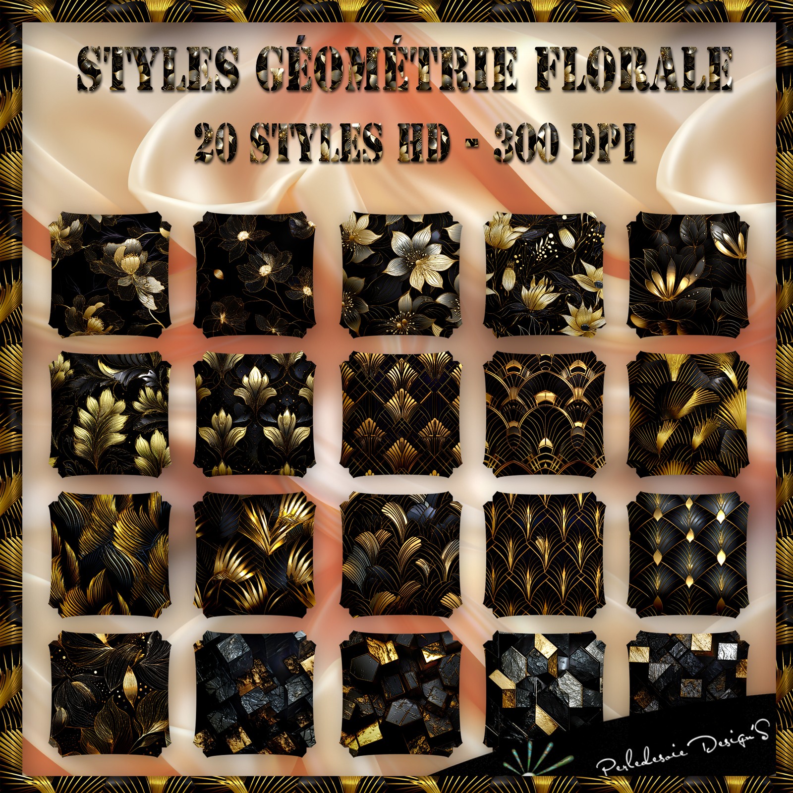 Styles Géométrie Florale by N/A