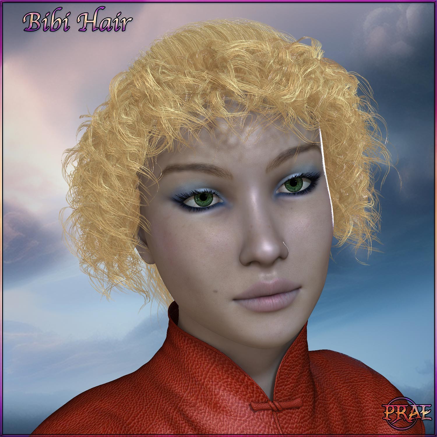 Prae-Bibi Hair For La Femme 1 & 2 Poser by N/A