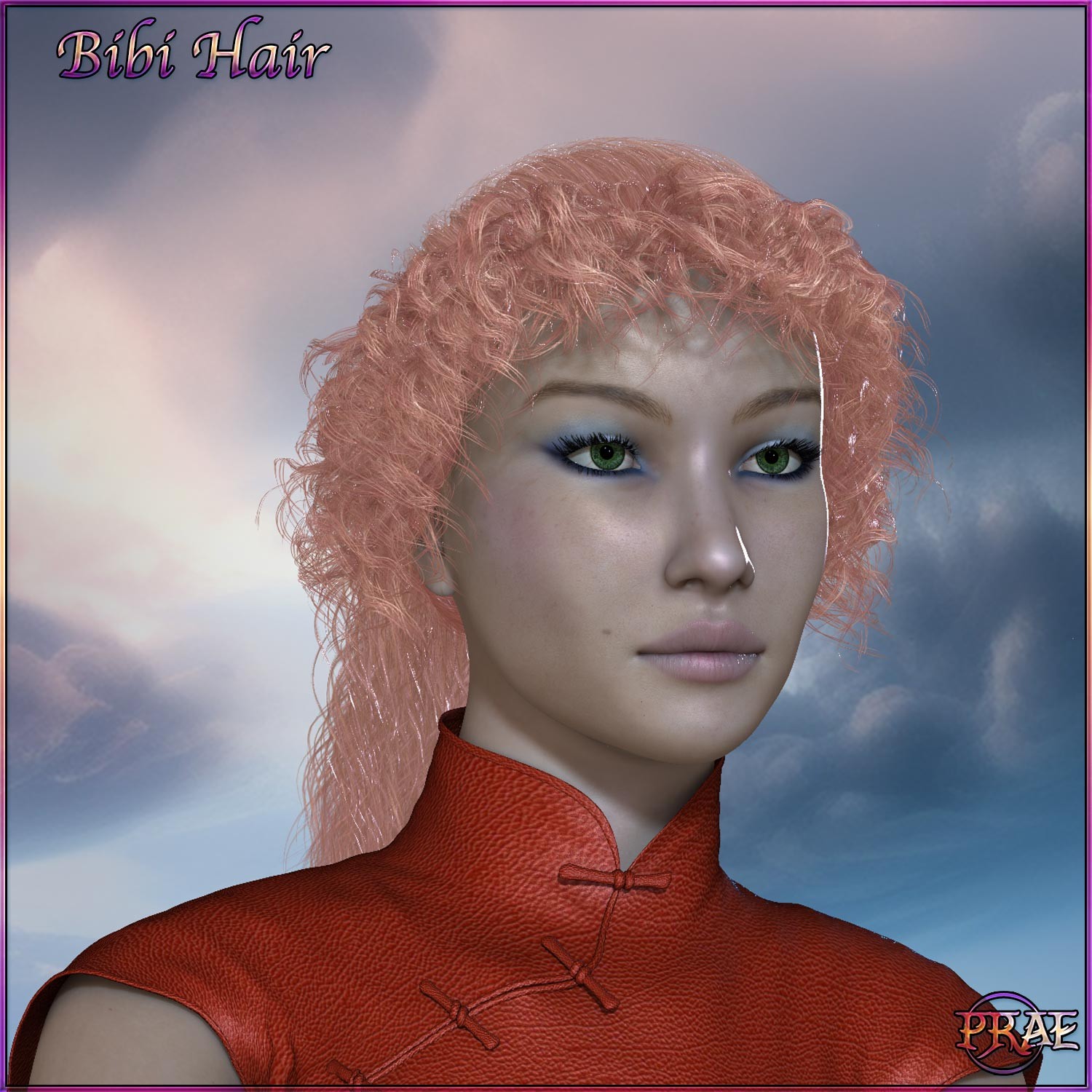 Prae-Bibi Hair For La Femme 1 & 2 Poser by N/A