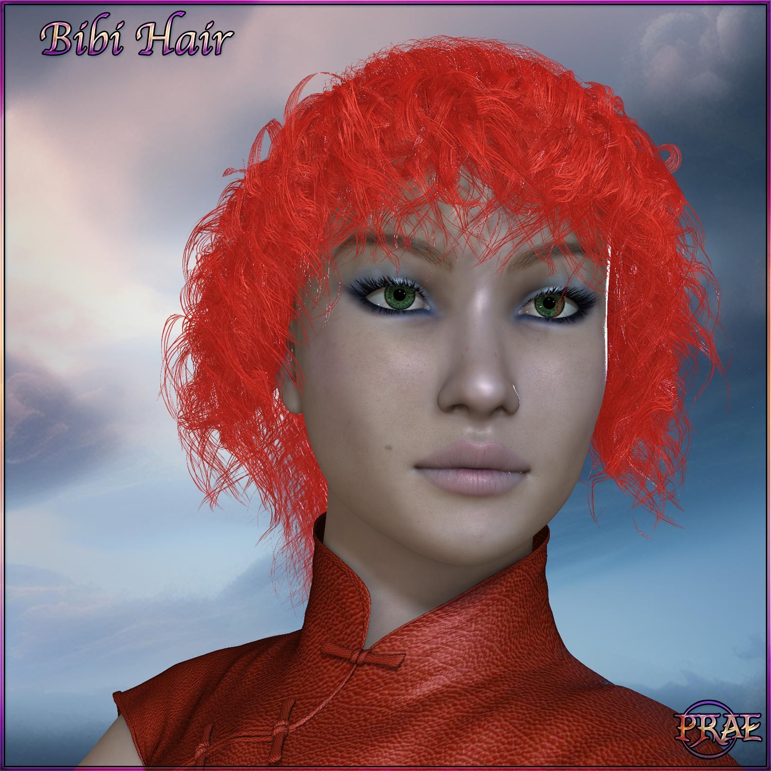 Prae-Bibi Hair For La Femme 1 & 2 Poser by N/A