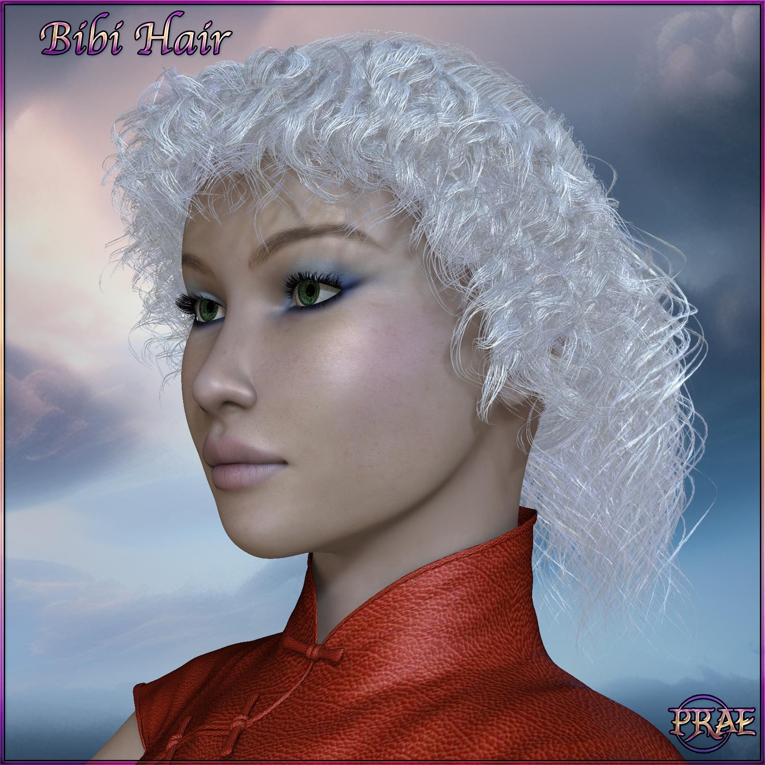 Prae-Bibi Hair For La Femme 1 & 2 Poser by N/A