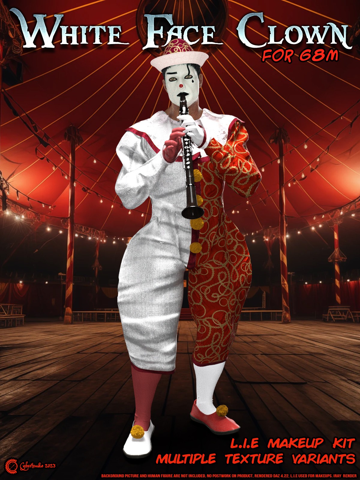 White Face Clown for G8M by N/A