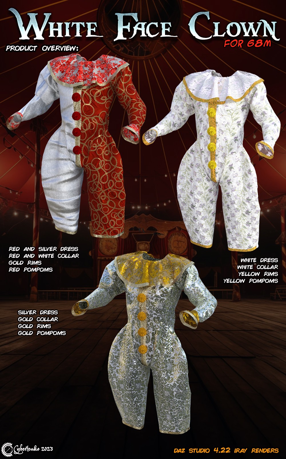 White Face Clown for G8M by N/A