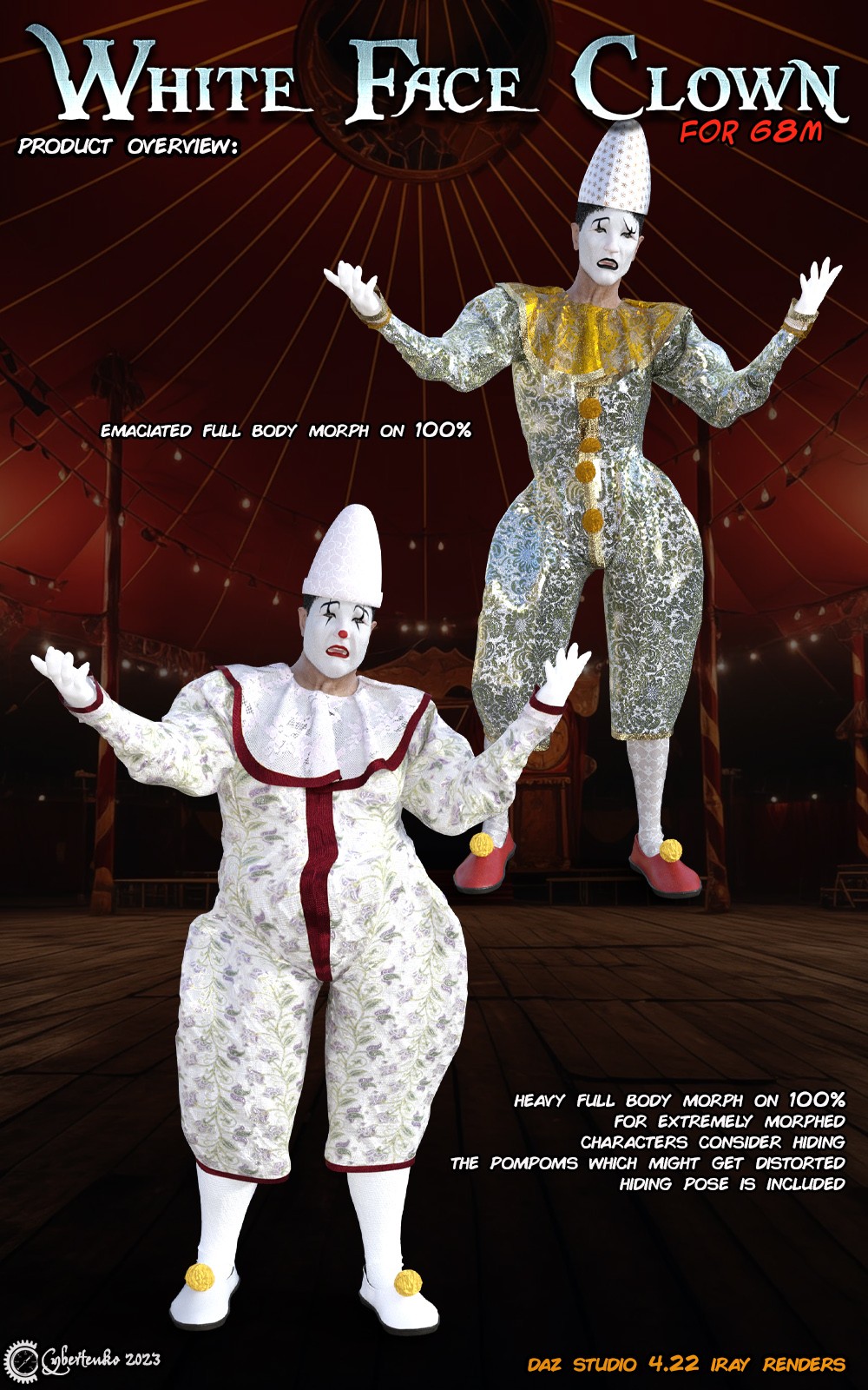 White Face Clown for G8M by N/A
