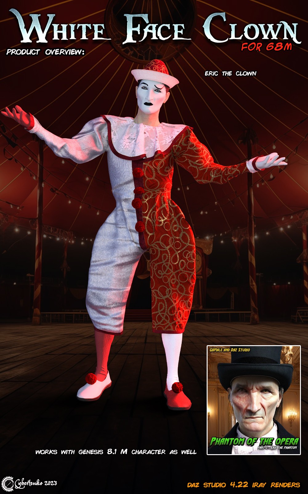 White Face Clown for G8M by N/A