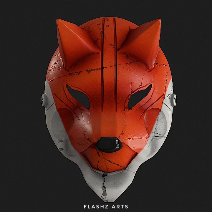 kitsune Fox Mask by N/A