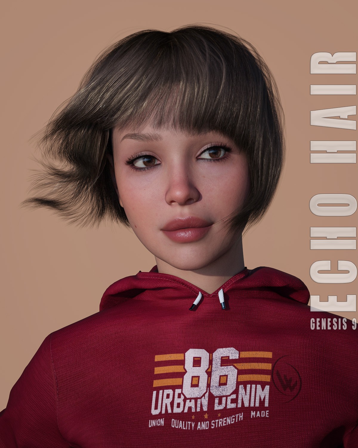 Echo Hair Genesis 9 by N/A