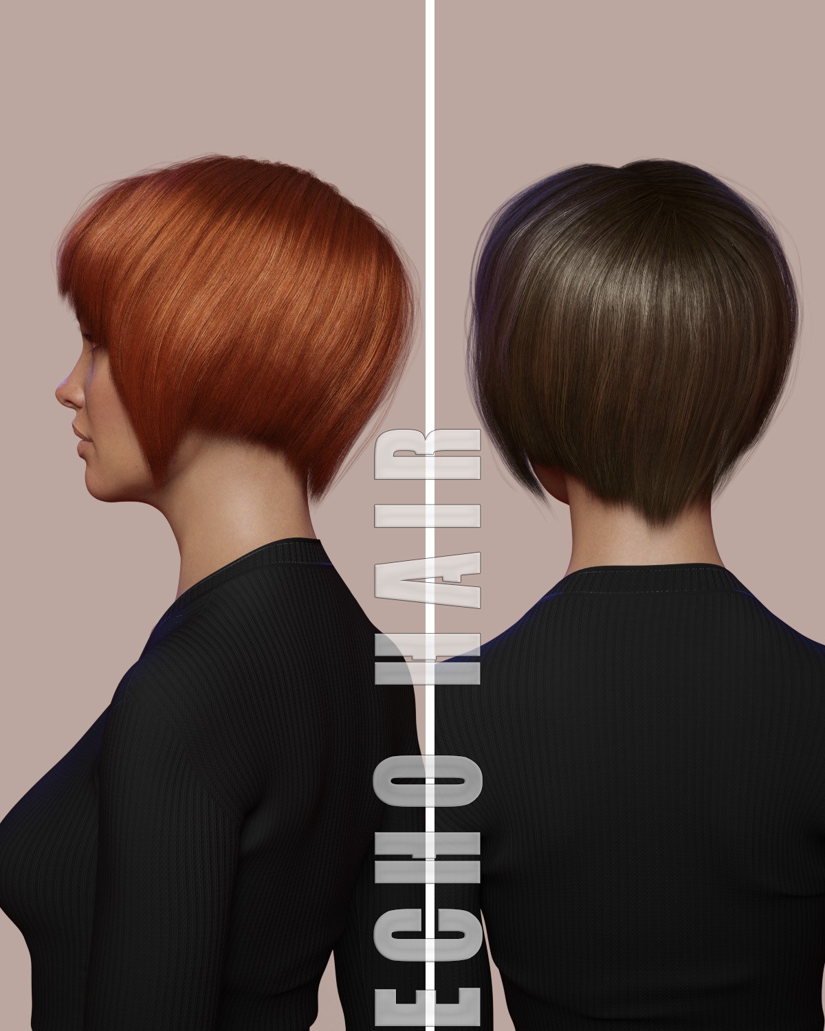 Echo Hair Genesis 9 by N/A