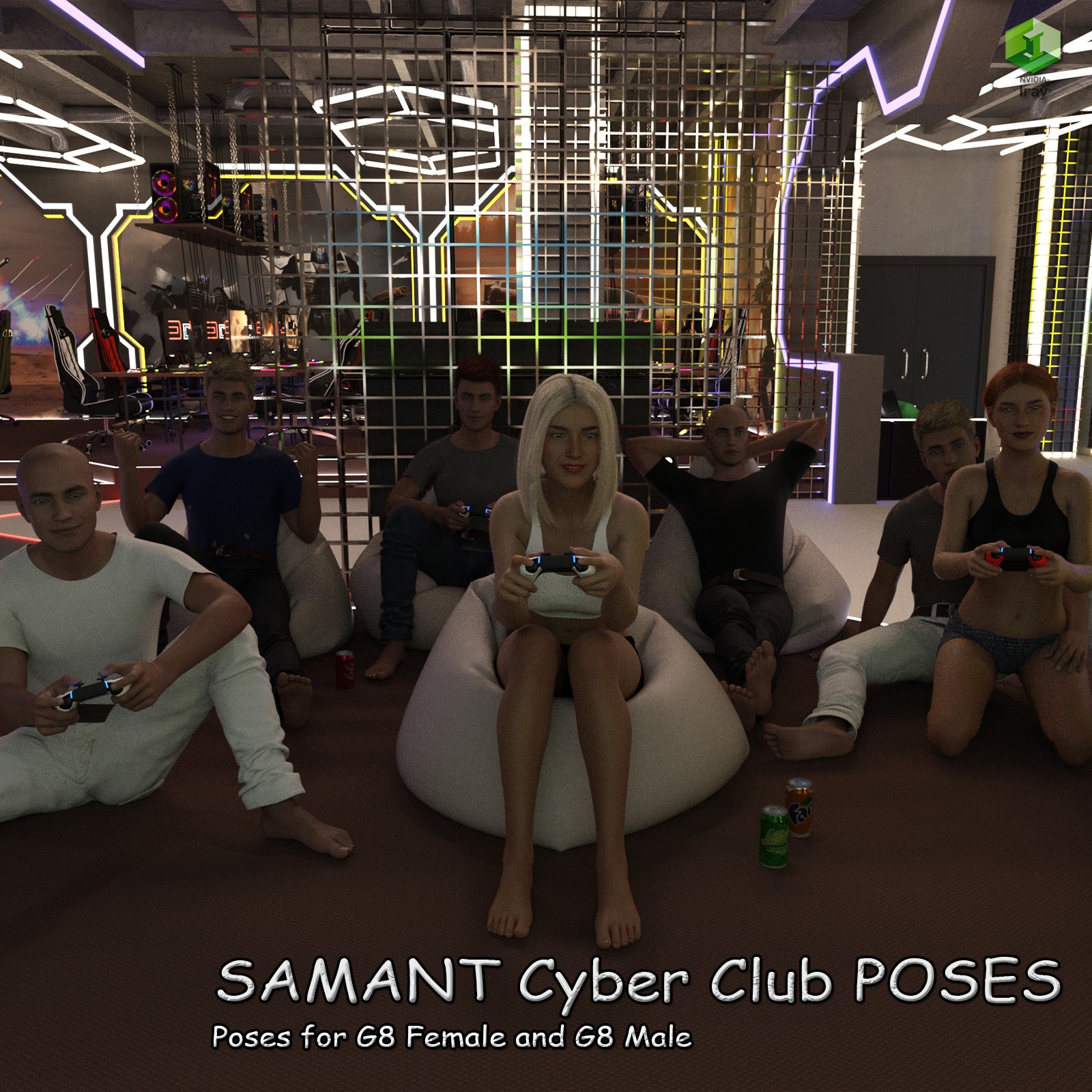 SAMANT Cyber Club POSES by N/A