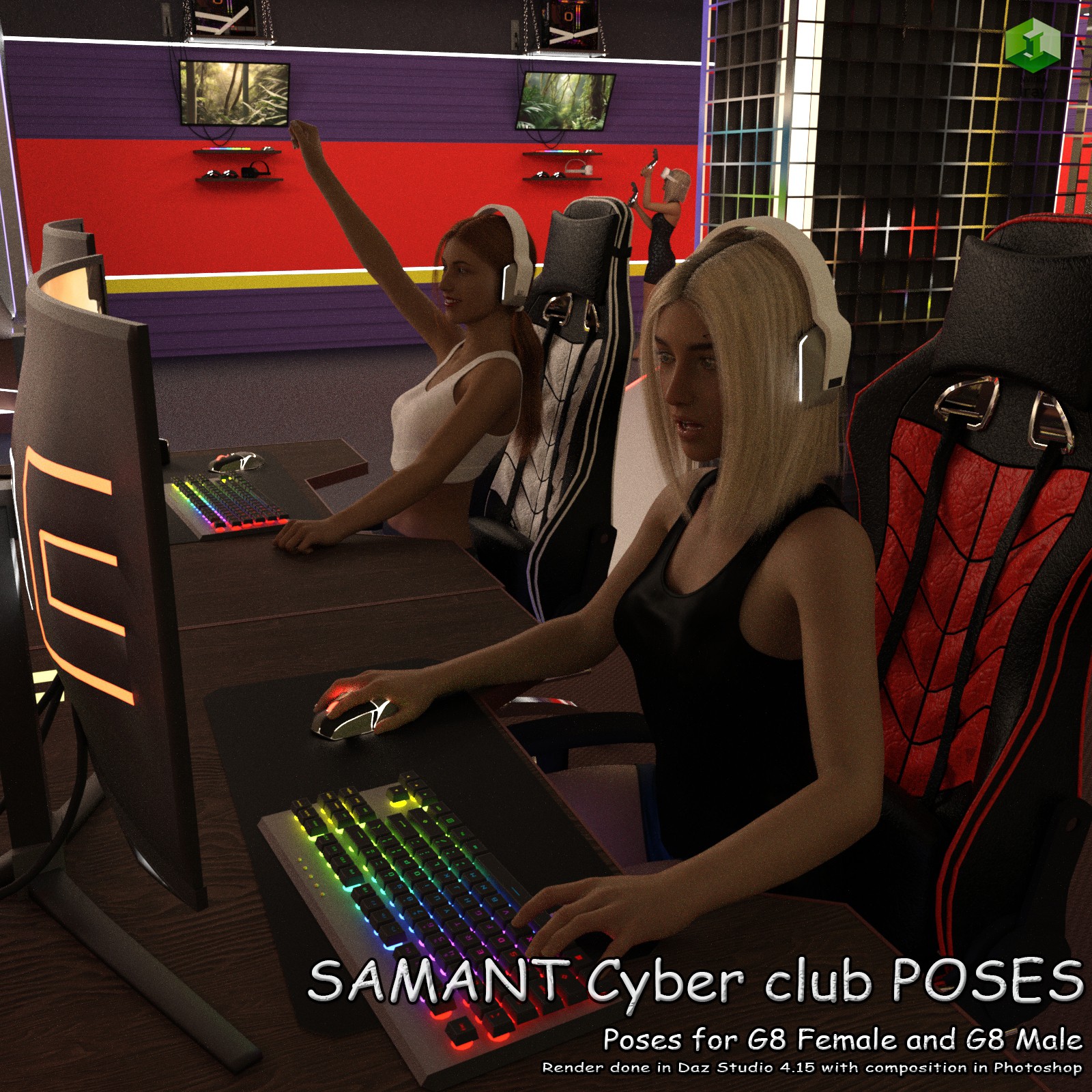 SAMANT Cyber Club POSES by N/A