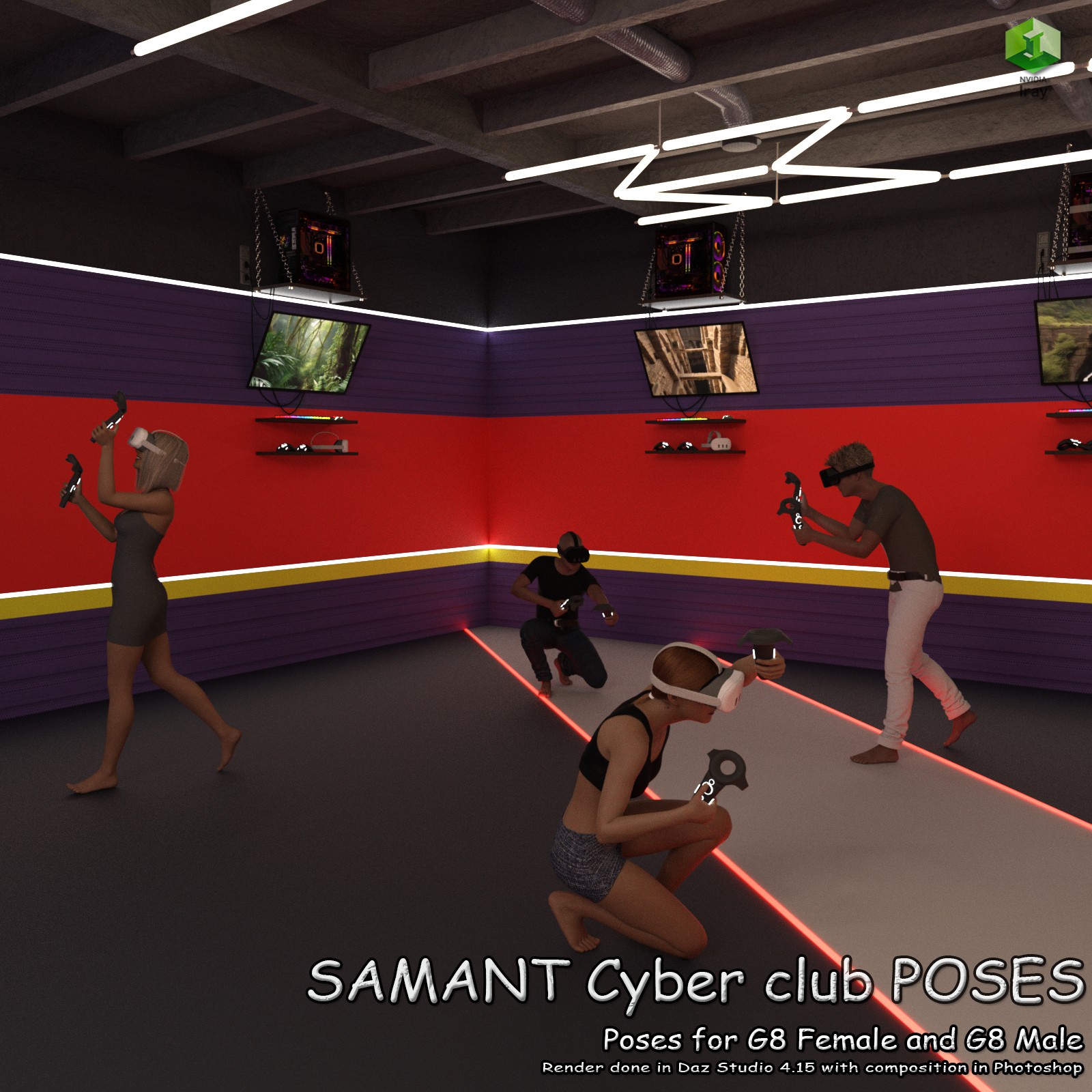 SAMANT Cyber Club POSES by N/A