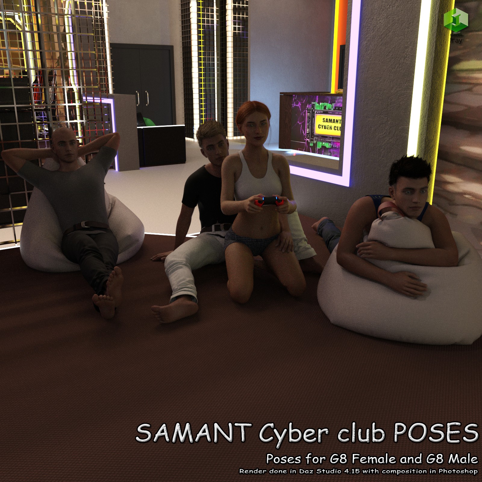 SAMANT Cyber Club POSES by N/A
