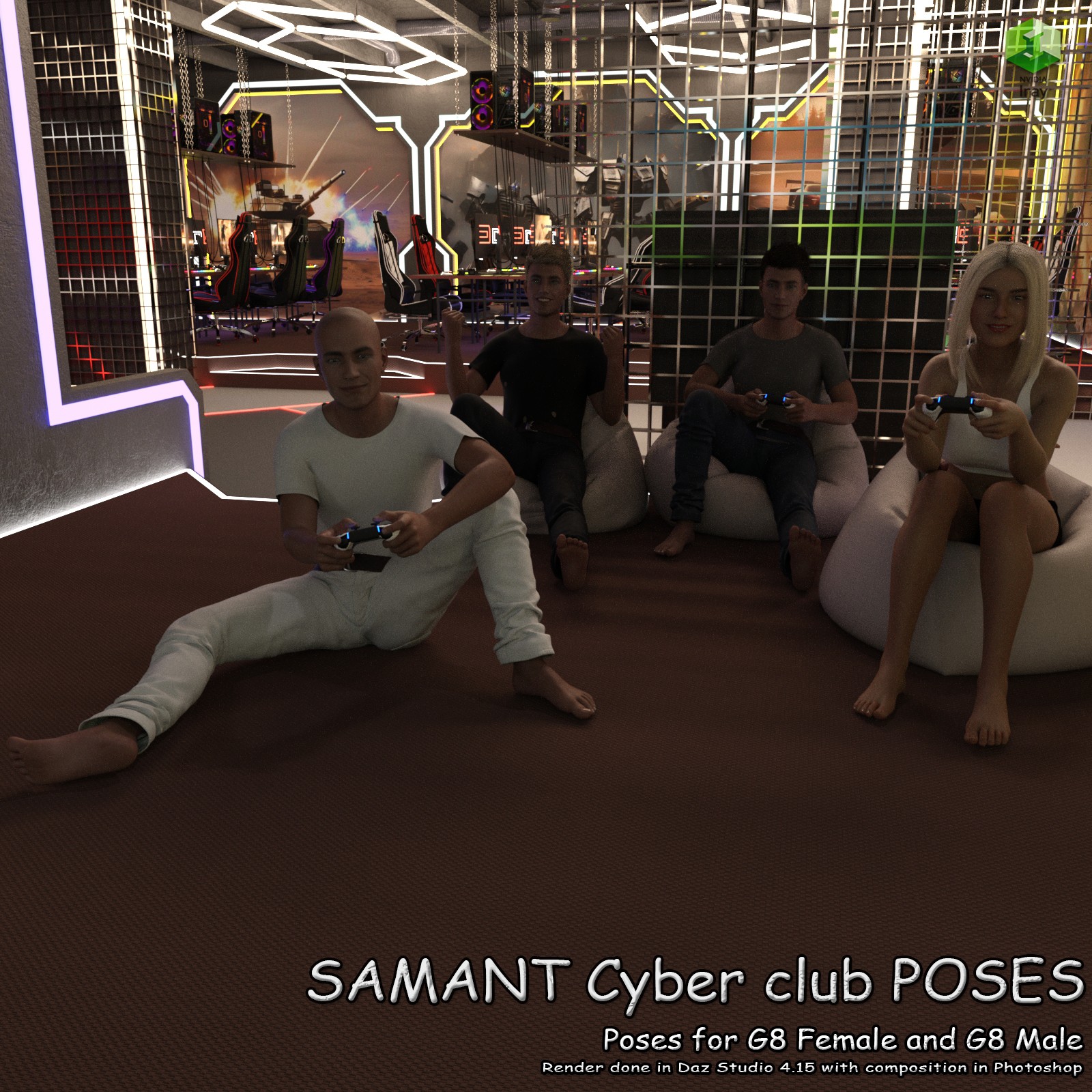 SAMANT Cyber Club POSES by N/A