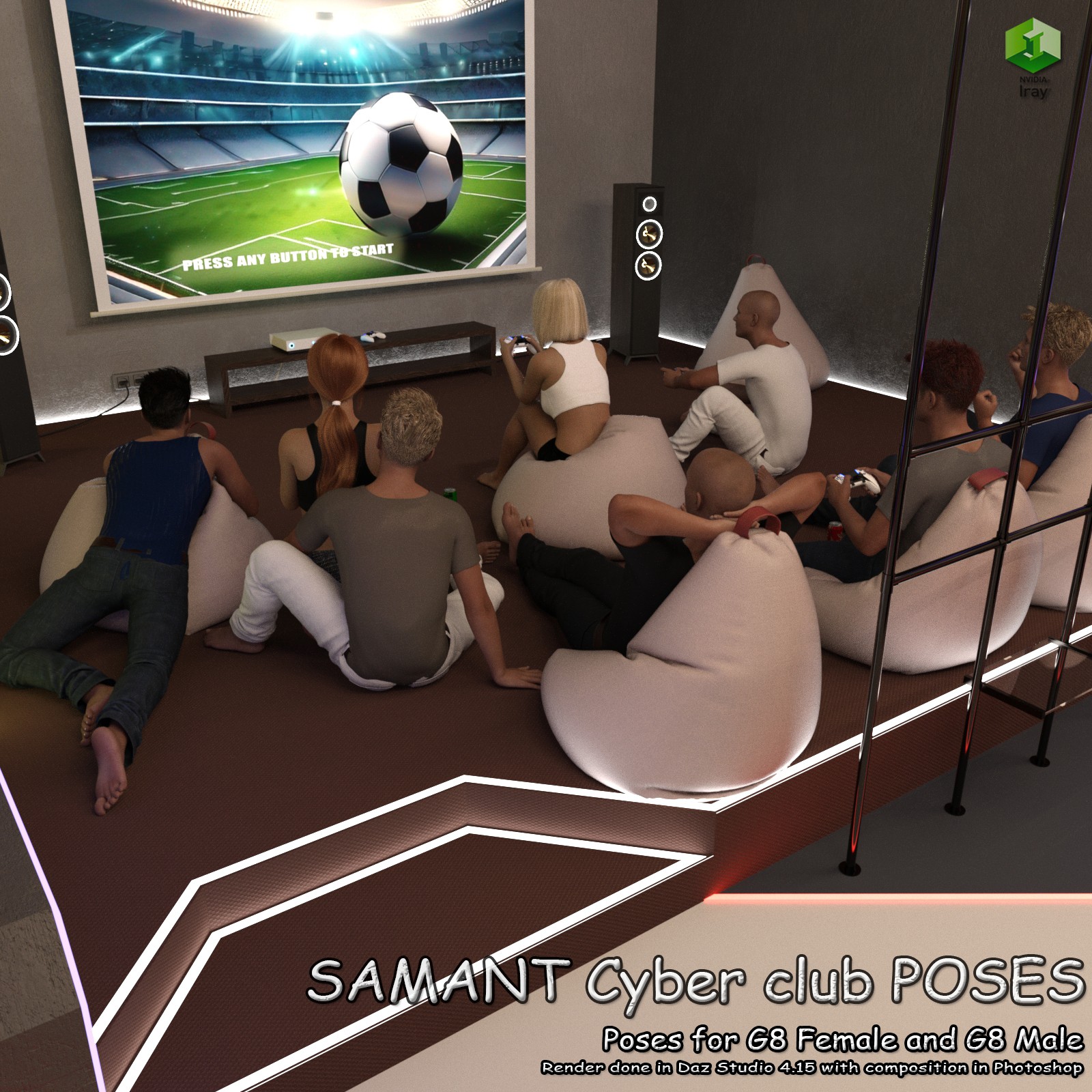 SAMANT Cyber Club POSES by N/A