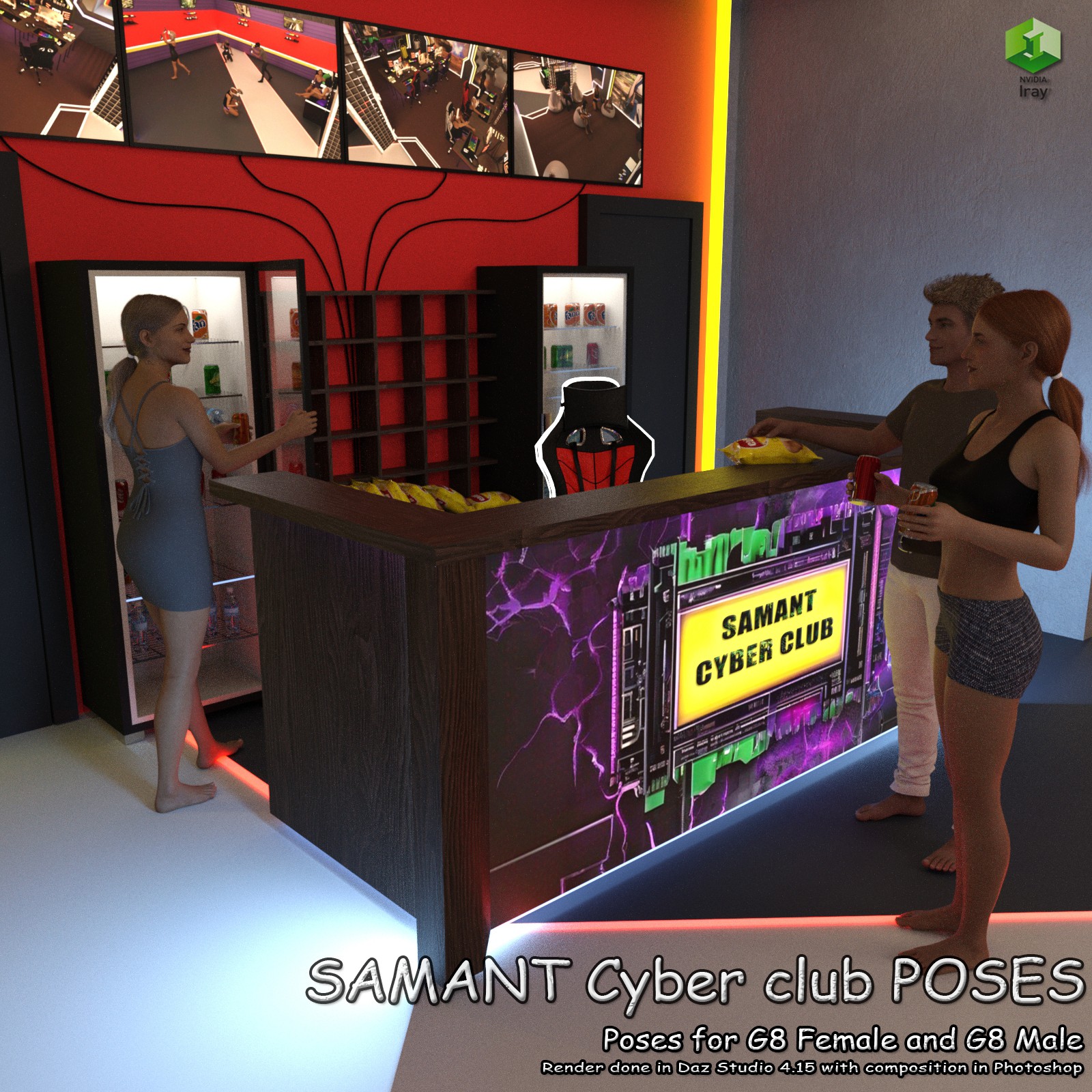 SAMANT Cyber Club POSES by N/A