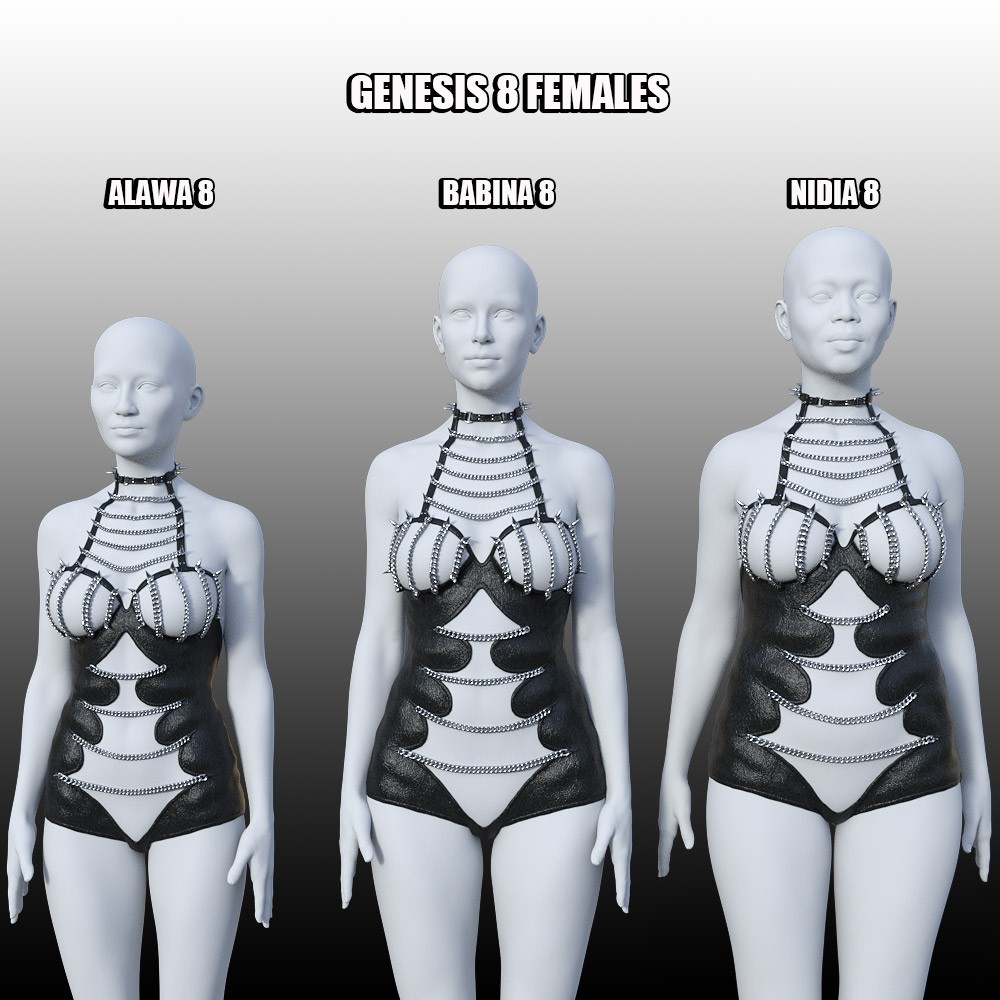 Fantasy Bodysuit IV for G8F and G9 by N/A