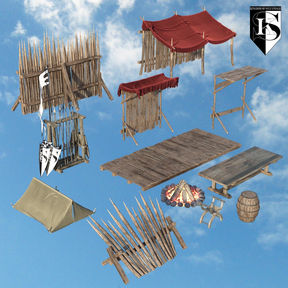 Kingdom Of Sylvandale SET5 for Daz Studio by N/A