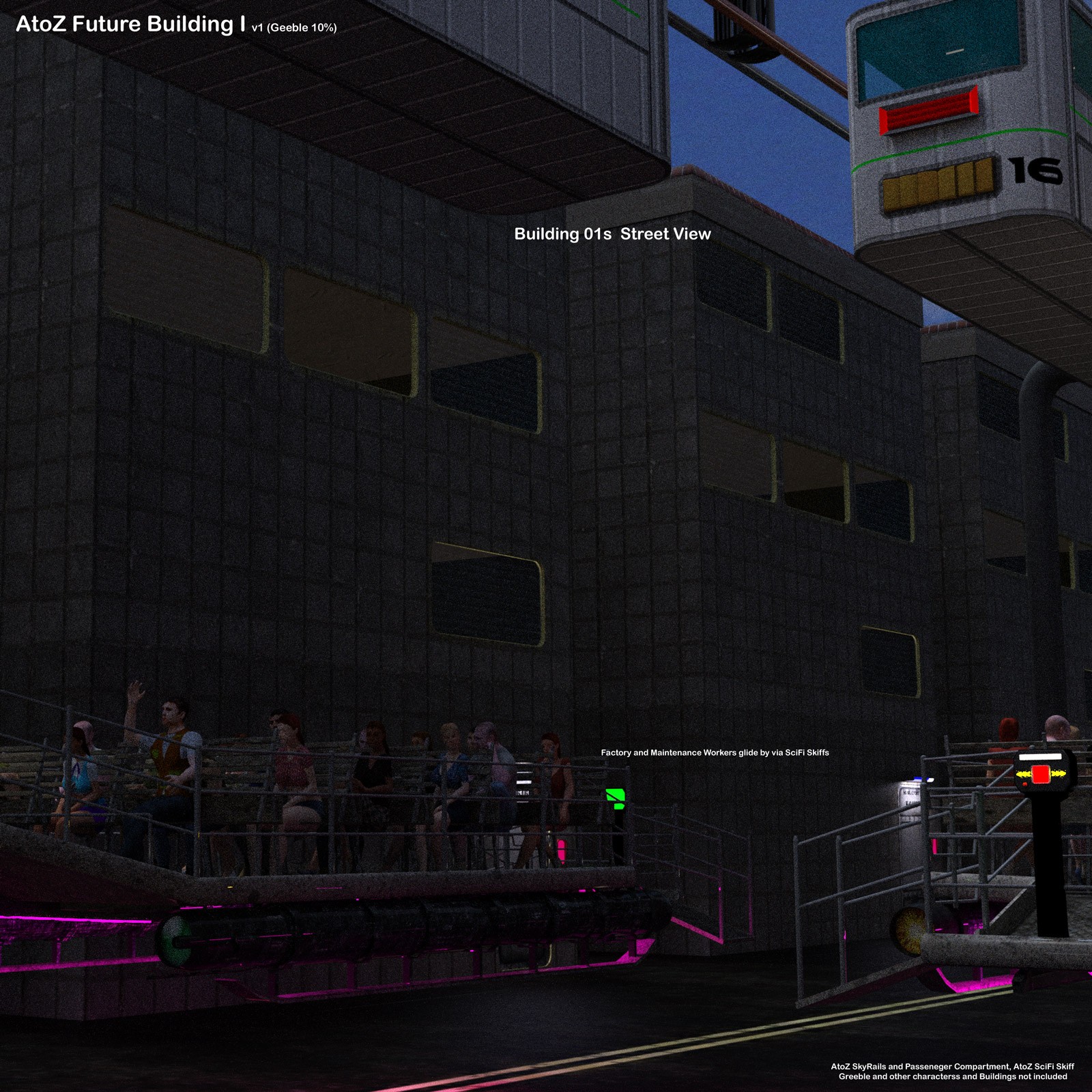AtoZ Future Buildings I v1 by N/A