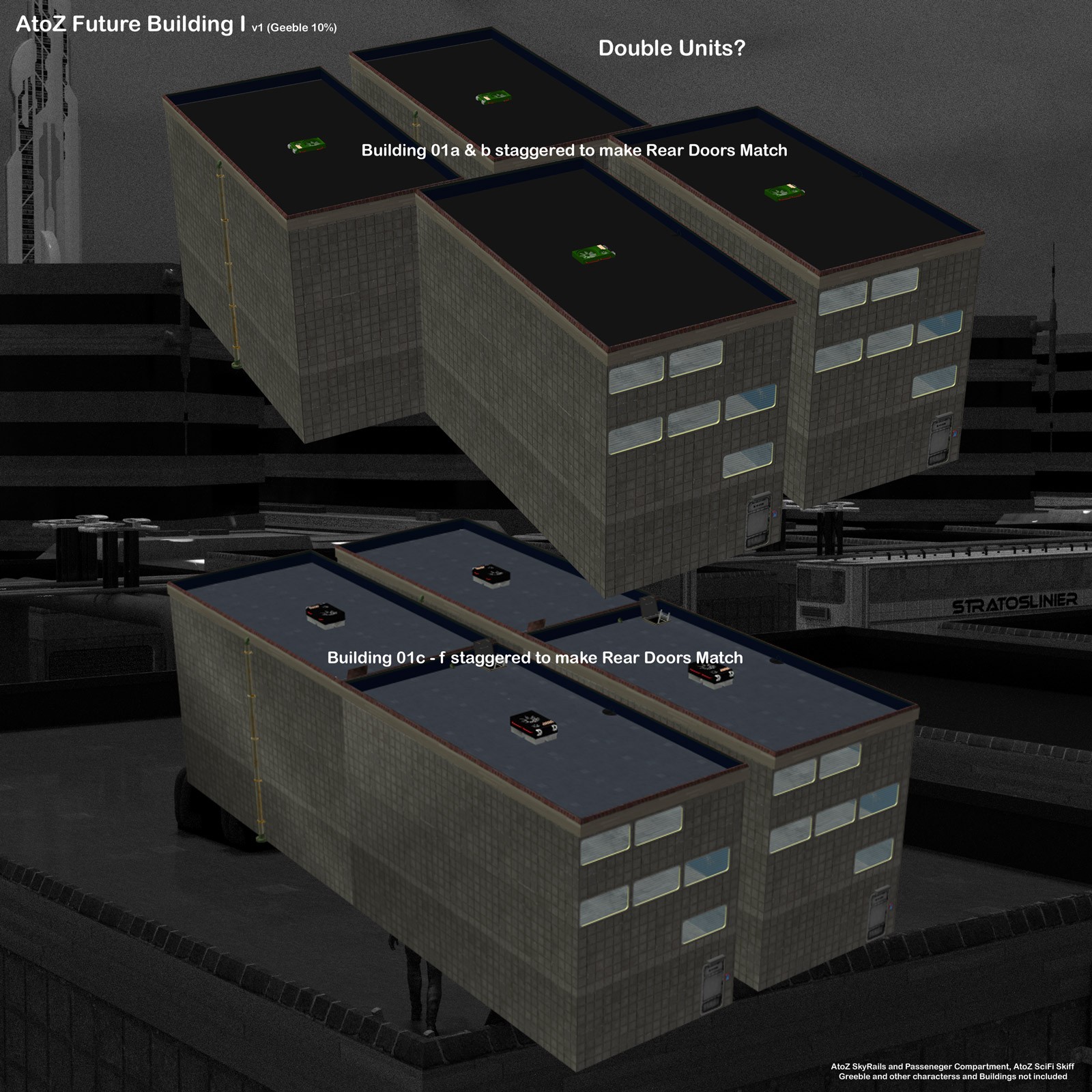 AtoZ Future Buildings I v1 by N/A