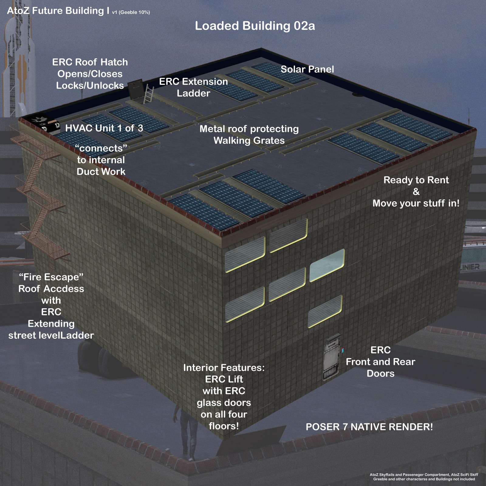 AtoZ Future Buildings I v1 by N/A