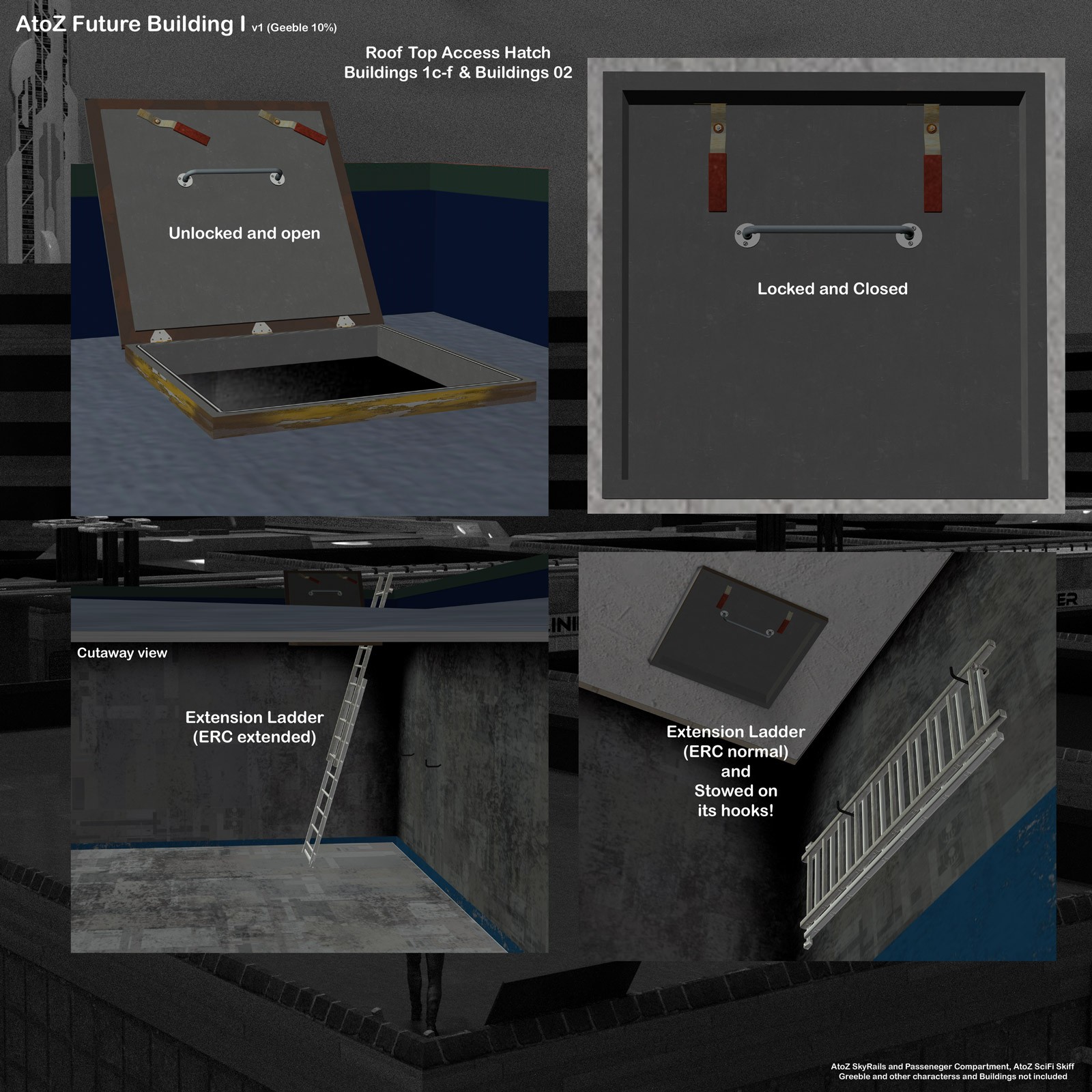 AtoZ Future Buildings I v1 by N/A