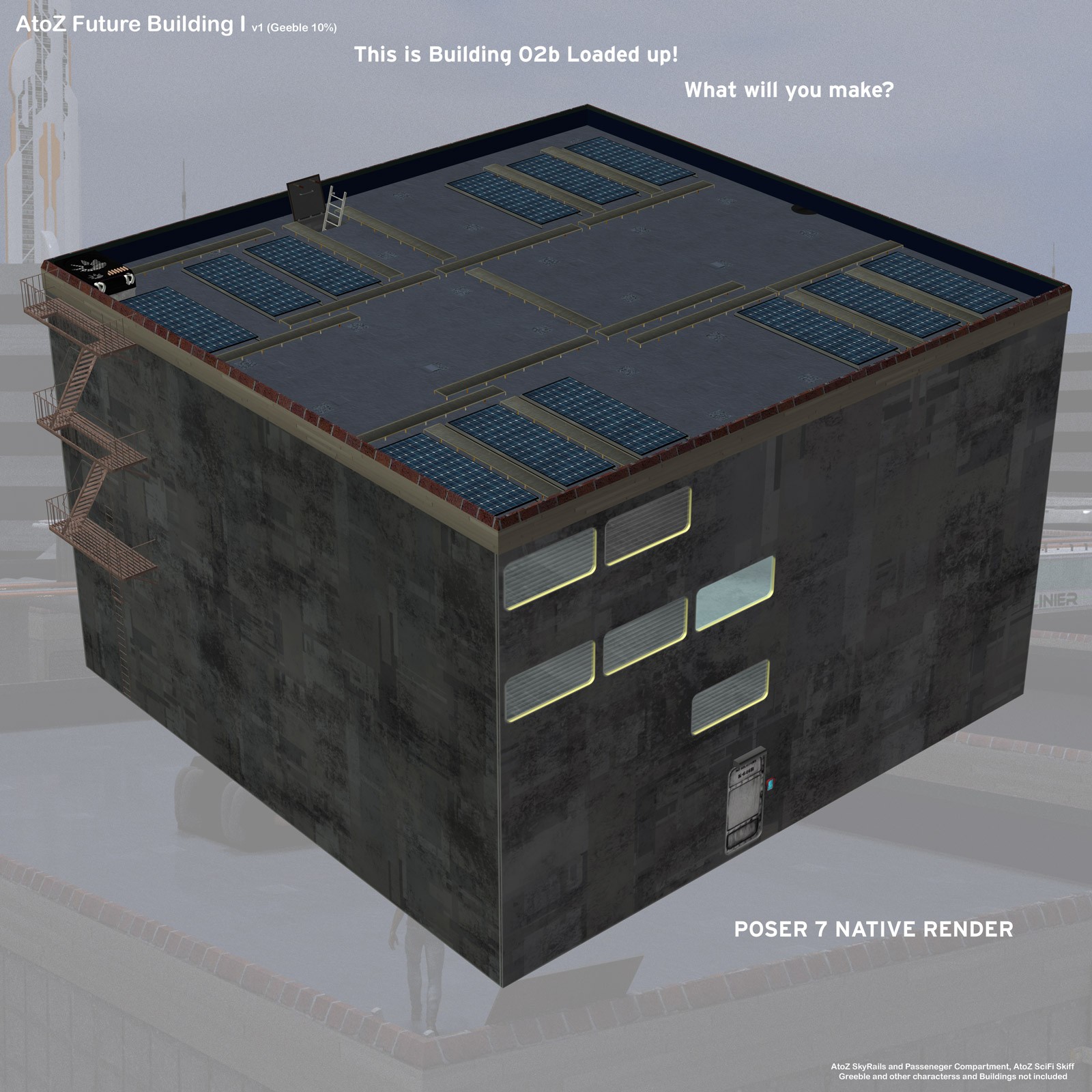AtoZ Future Buildings I v1 by N/A