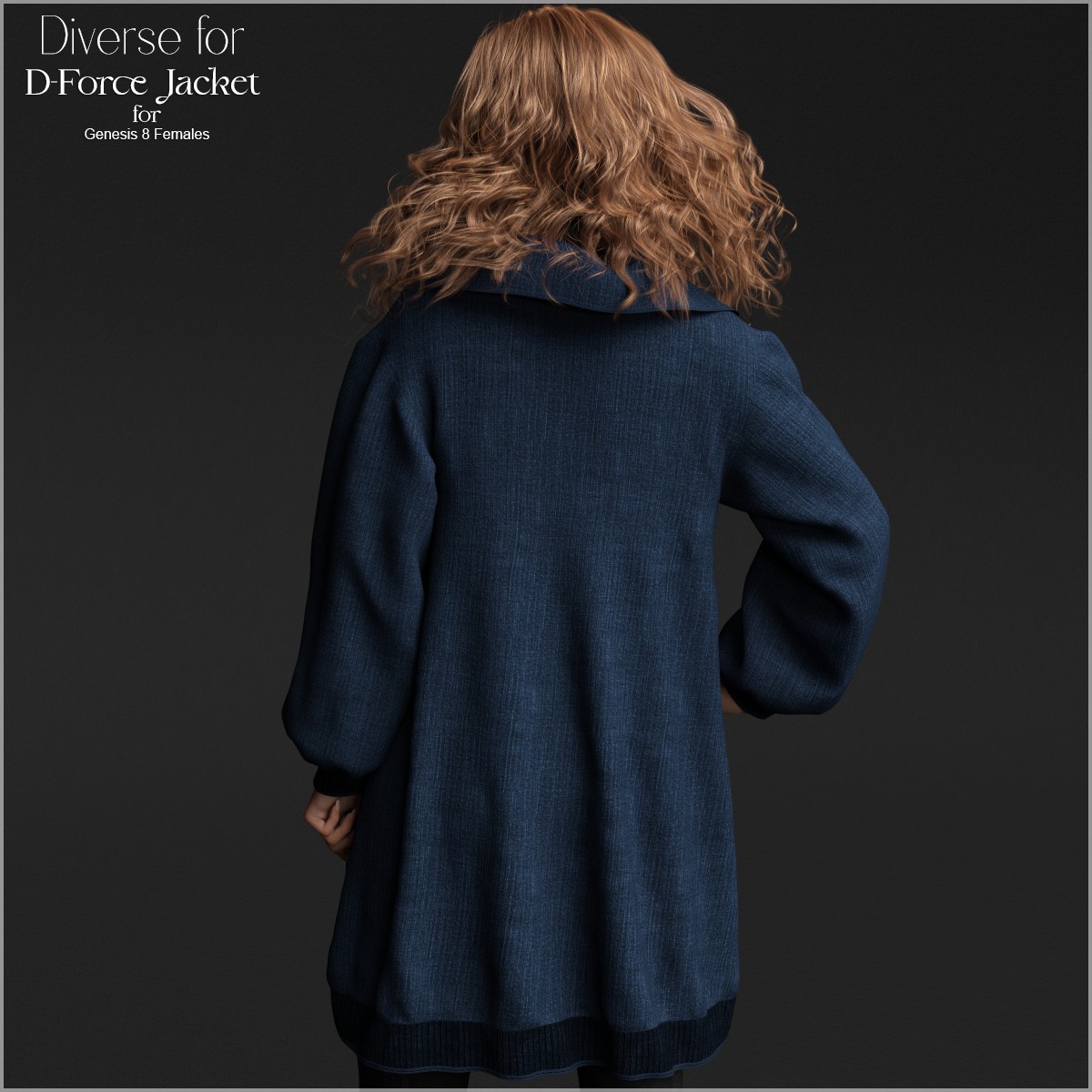 Diverse for D-Force Jacket for Genesis 8 Females by N/A